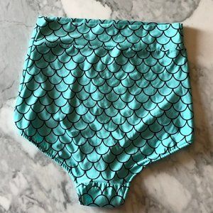 Blue Mermaid Swim Bottoms